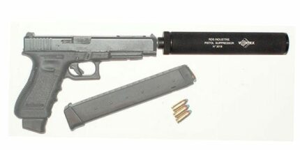 Pa-9mm et réducteur de son Vortex