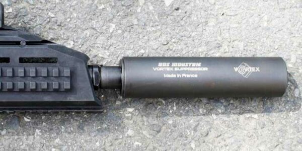 montage réducteur de son sur CZ scorpion Evo3