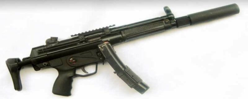 MP5 équipé avec RDS VORTEX