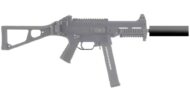 Hk Ump 45 équipé d'un réducteur de son Vortex