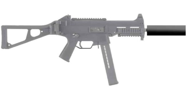 Hk Ump 45 équipé d'un réducteur de son Vortex