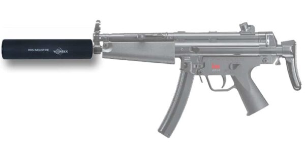 MP5 équipé avec RDS Vortex