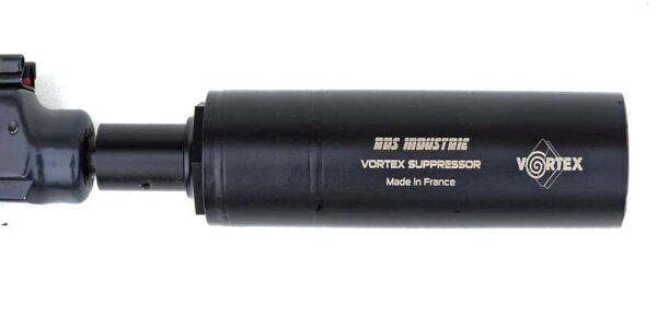 Silencieux VORTEX Skorpion VZ61 équipé d'un Vortex