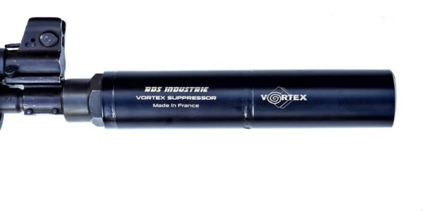 Silencieux vortex Z-92 monté sur Zastava M05C1