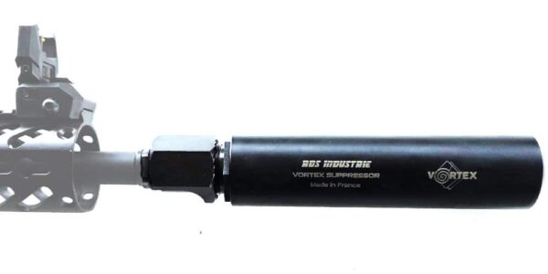 Détail du silencieux VORTEX 9mm PCC