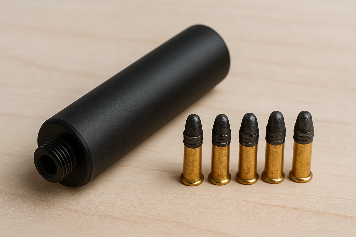 Silencieux VORTEX 22 compact et cartouches .17 HMR