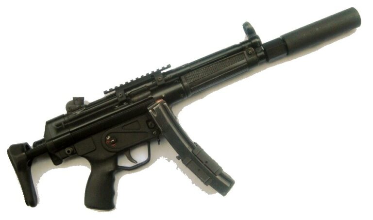Silencieux pour HK MP5 : compatibilité, filetage et concentricité du montage